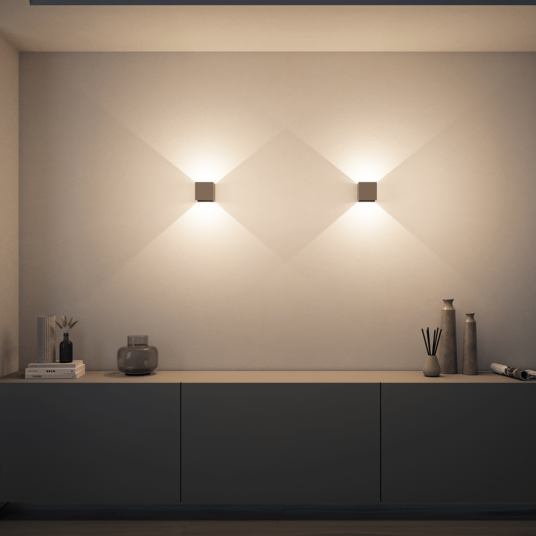 XENA — Applique murale LED à volets orientables