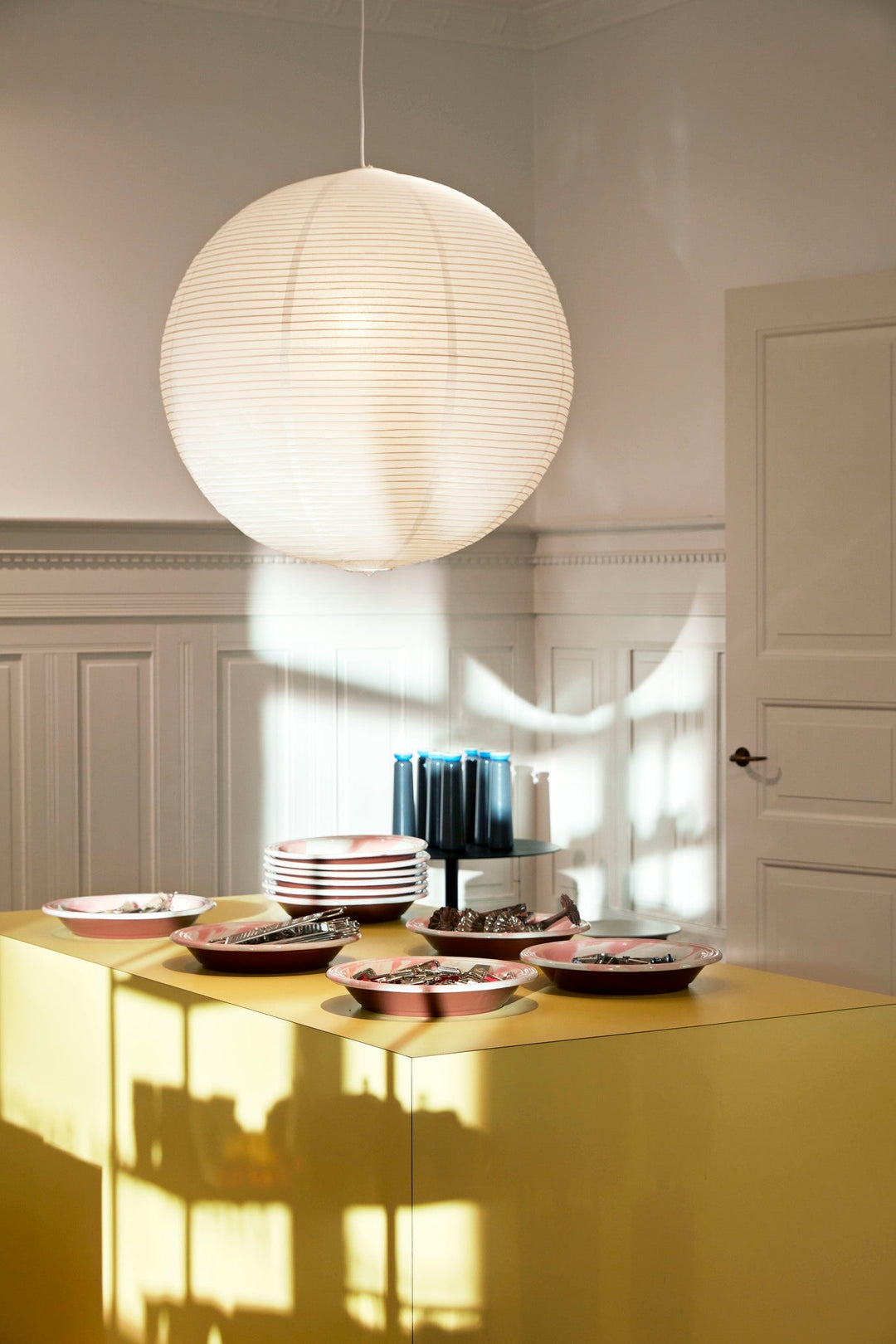 Abat-jour en papier de riz blanc Classic 80 cm - HAY