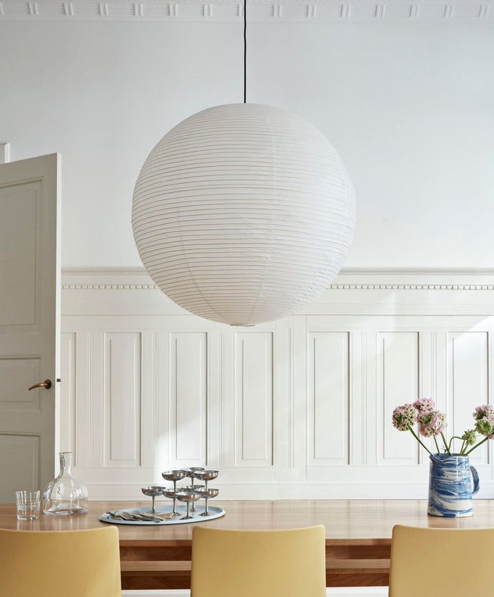 Abat-jour en papier de riz blanc Classic 80 cm - HAY