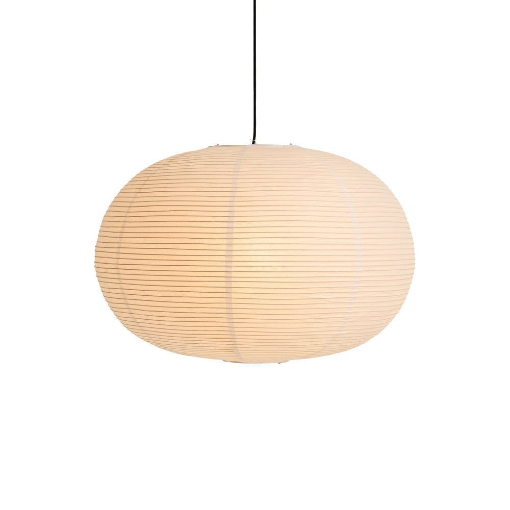 Abat-jour en papier de riz blanc Ellips Classic - HAY