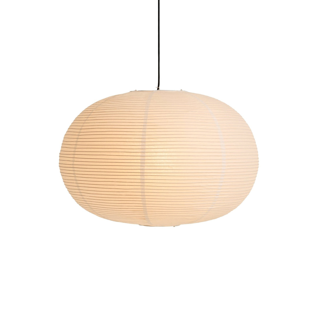 Abat-jour en papier de riz blanc Ellips Classic - HAY