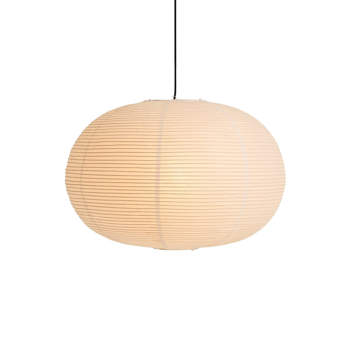 Abat-jour en papier de riz blanc Ellips Classic - HAY