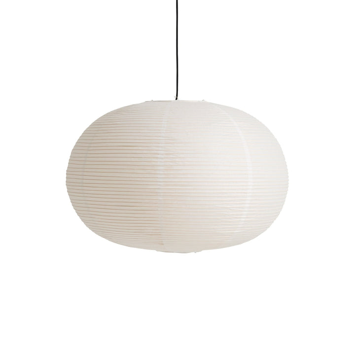 Abat-jour en papier de riz blanc Ellips Classic - HAY