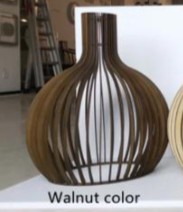 Wagner - Suspension Cage en Bois Style Campagne