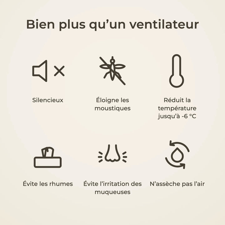 Libellule teinté Chêne — Ventilateur de plafond design