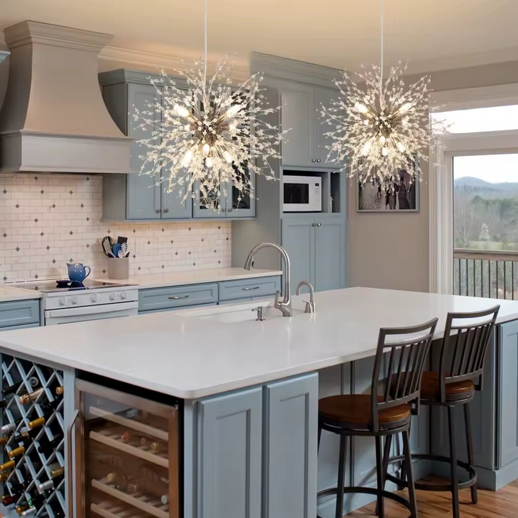 Pissenlit - Suspension Cristal Moderne LED