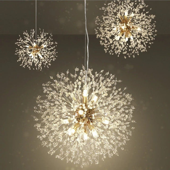 Pissenlit - Suspension Cristal Moderne LED