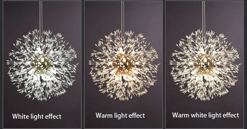 Pissenlit - Suspension Cristal Moderne LED
