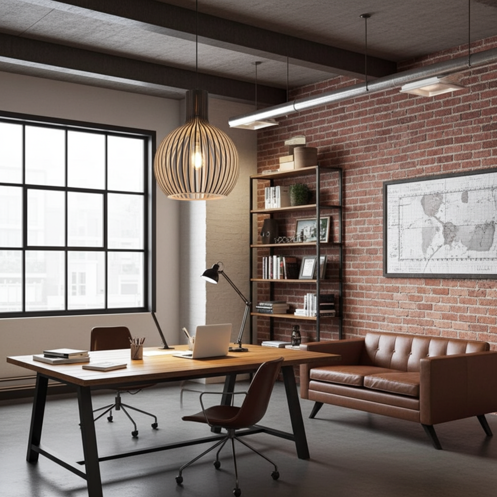 Wagner - Suspension Cage en Bois Style Campagne