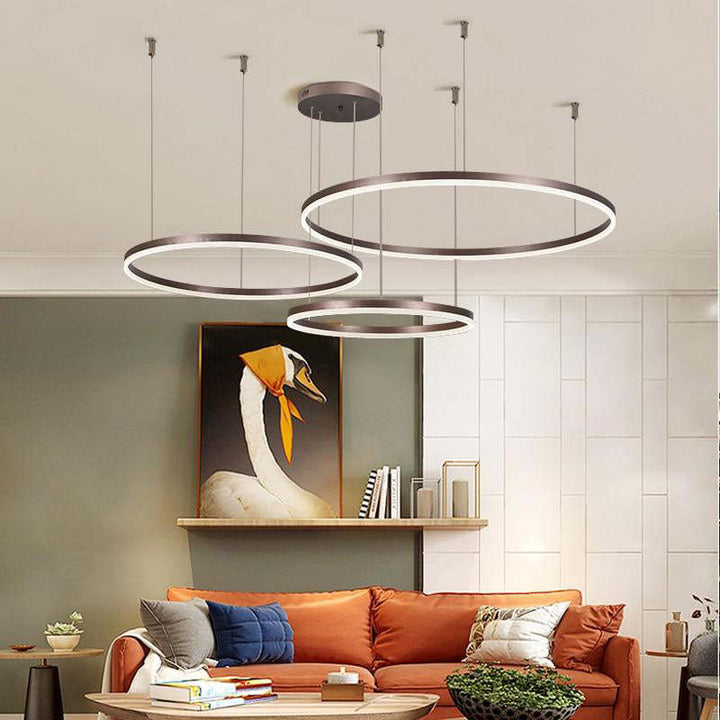 Arisha Cercle - Suspension Anneaux Métal