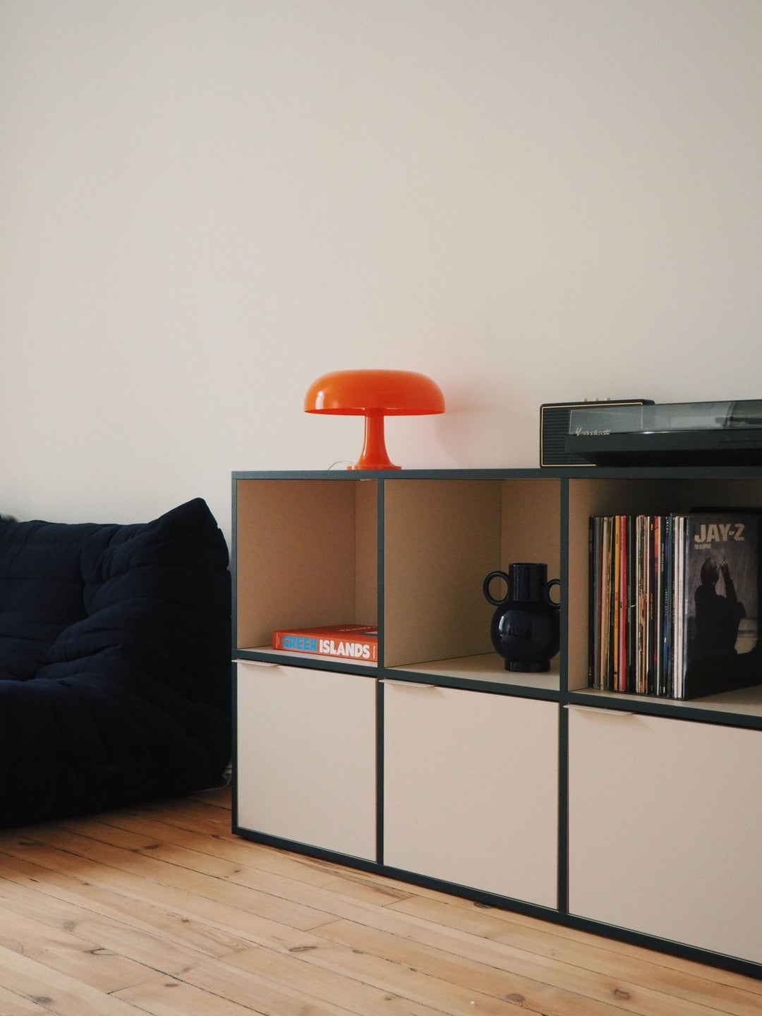 Lampe à poser orange Nessino 22,3 x 32 cm - Artemide