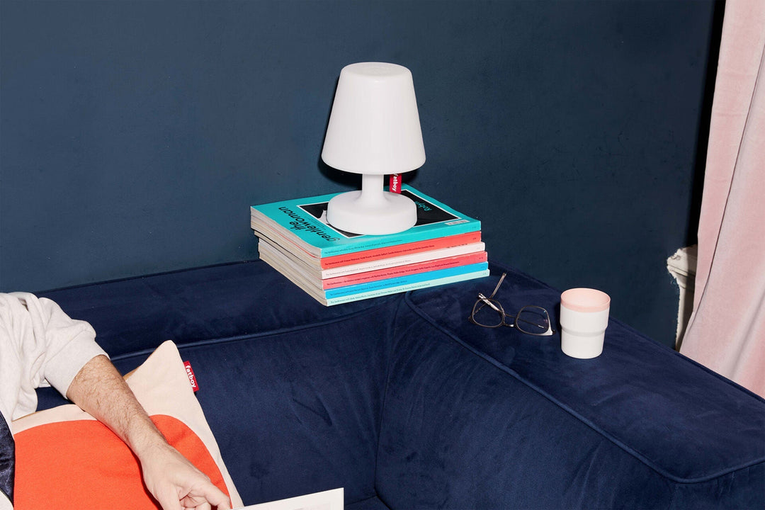 Lampe sans fil blanche 16x25cm Edison the Petit - Fatboy