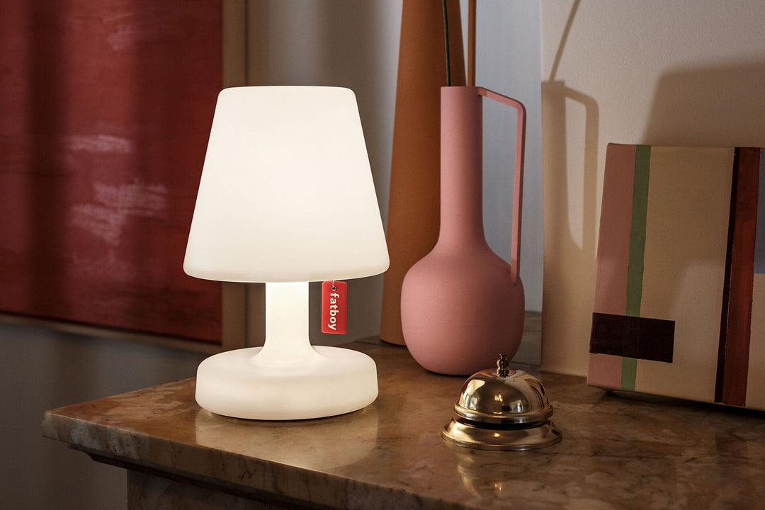 Lampe sans fil blanche 16x25cm Edison the Petit - Fatboy