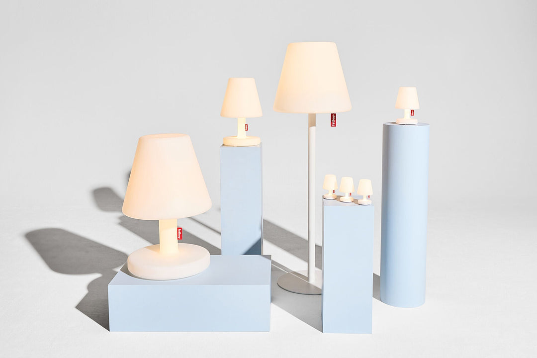 Lampe sans fil blanche 16x25cm Edison the Petit - Fatboy