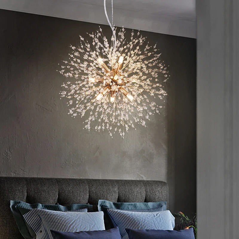 Pissenlit - Suspension Cristal Moderne LED