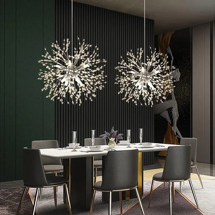 Pissenlit - Suspension Cristal Moderne LED