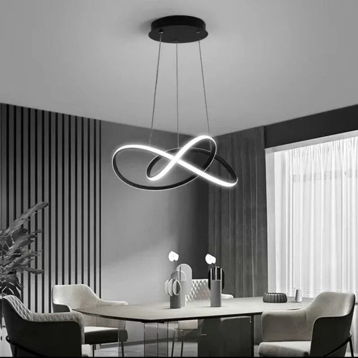 Trèfle - Suspension Scandinave à Anneaux LED