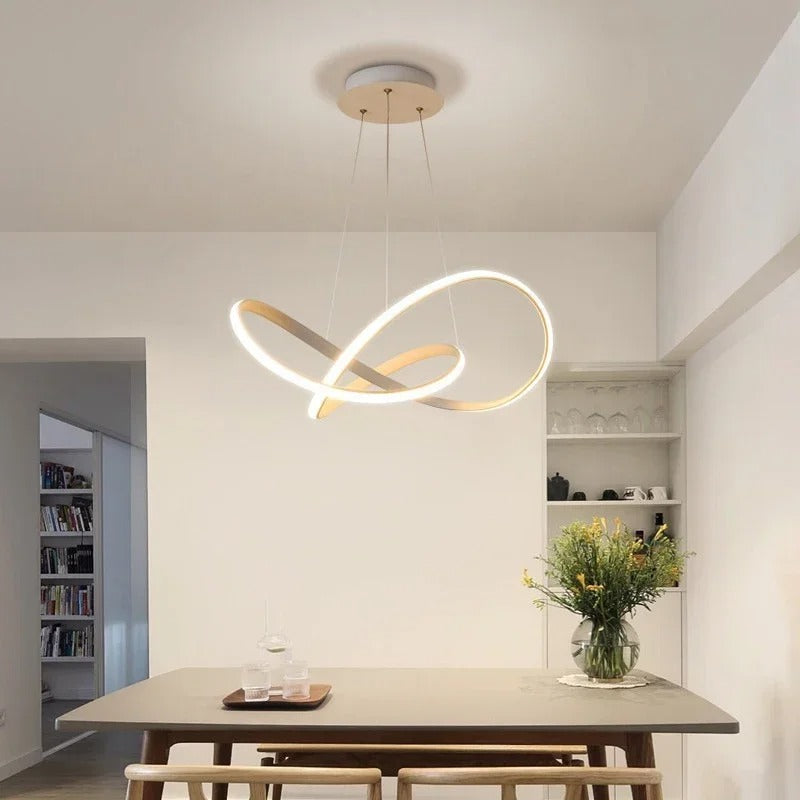 Trèfle - Suspension Scandinave à Anneaux LED