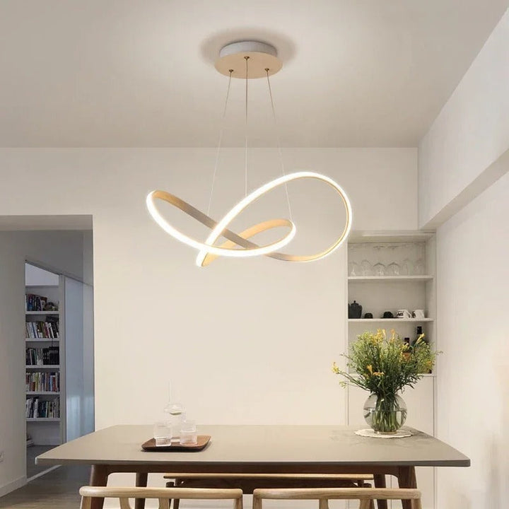 Trèfle - Suspension Scandinave à Anneaux LED