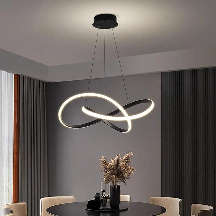 Trèfle - Suspension Scandinave à Anneaux LED