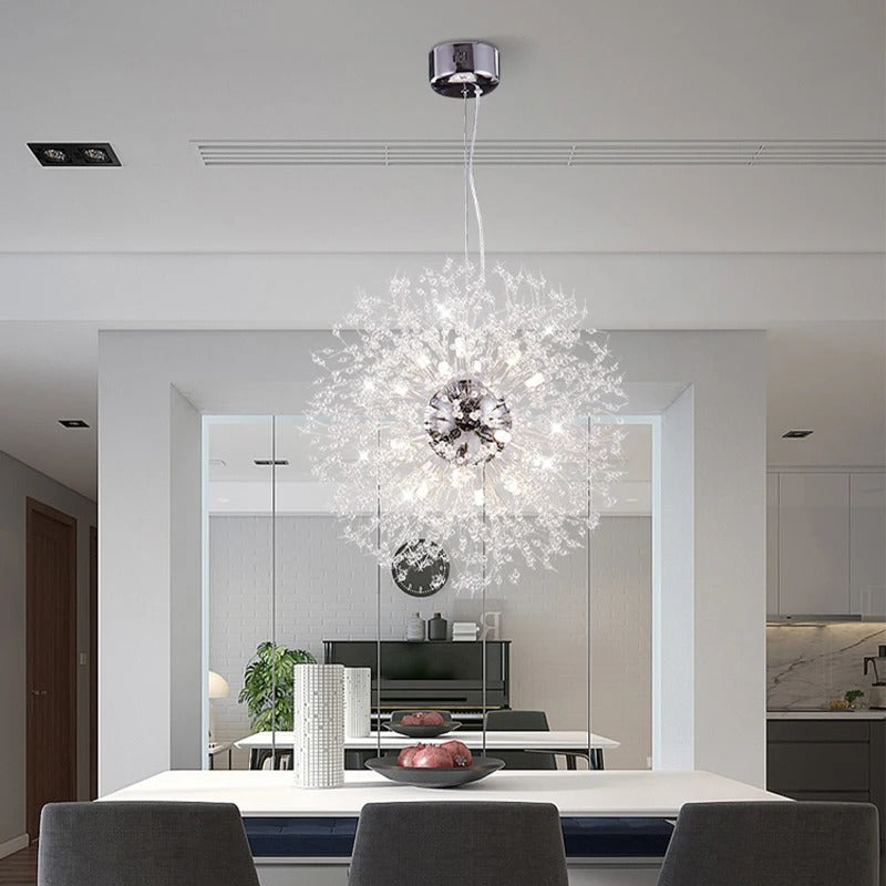 Pissenlit - Suspension Cristal Moderne LED
