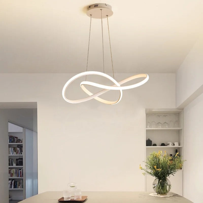 Trèfle - Suspension Scandinave à Anneaux LED