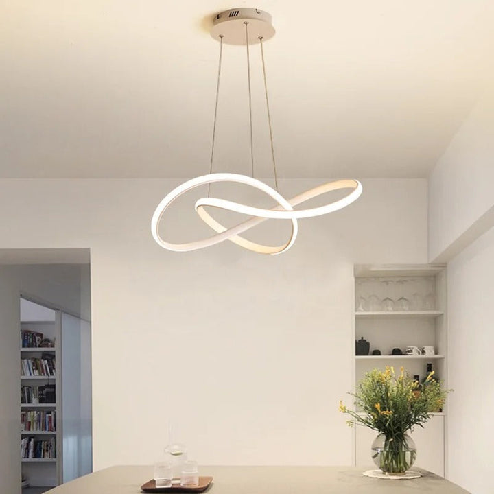 Trèfle - Suspension Scandinave à Anneaux LED