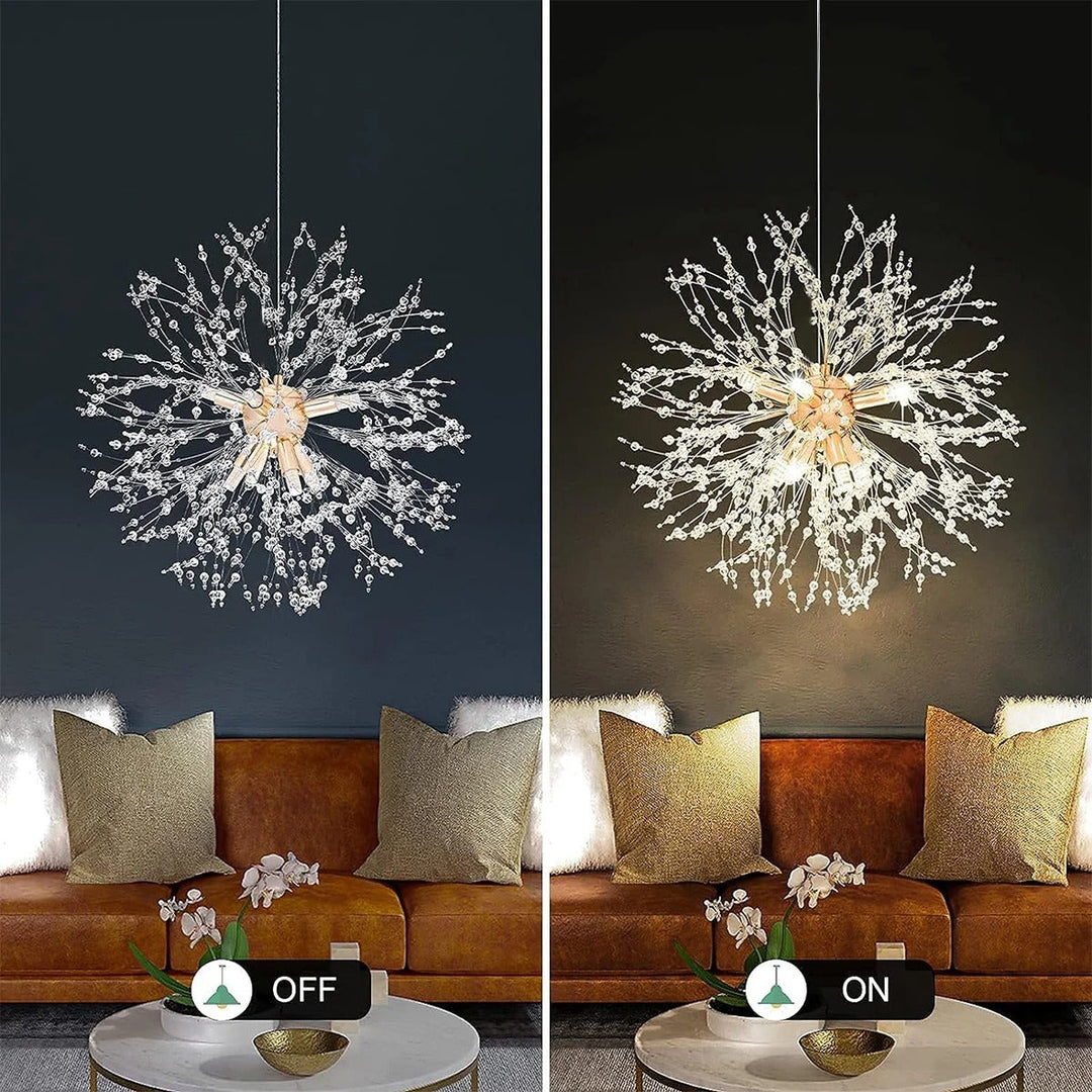 Pissenlit - Suspension Cristal Moderne LED