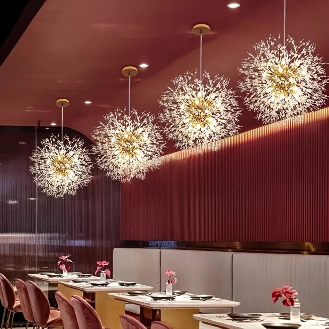 Pissenlit - Suspension Cristal Moderne LED