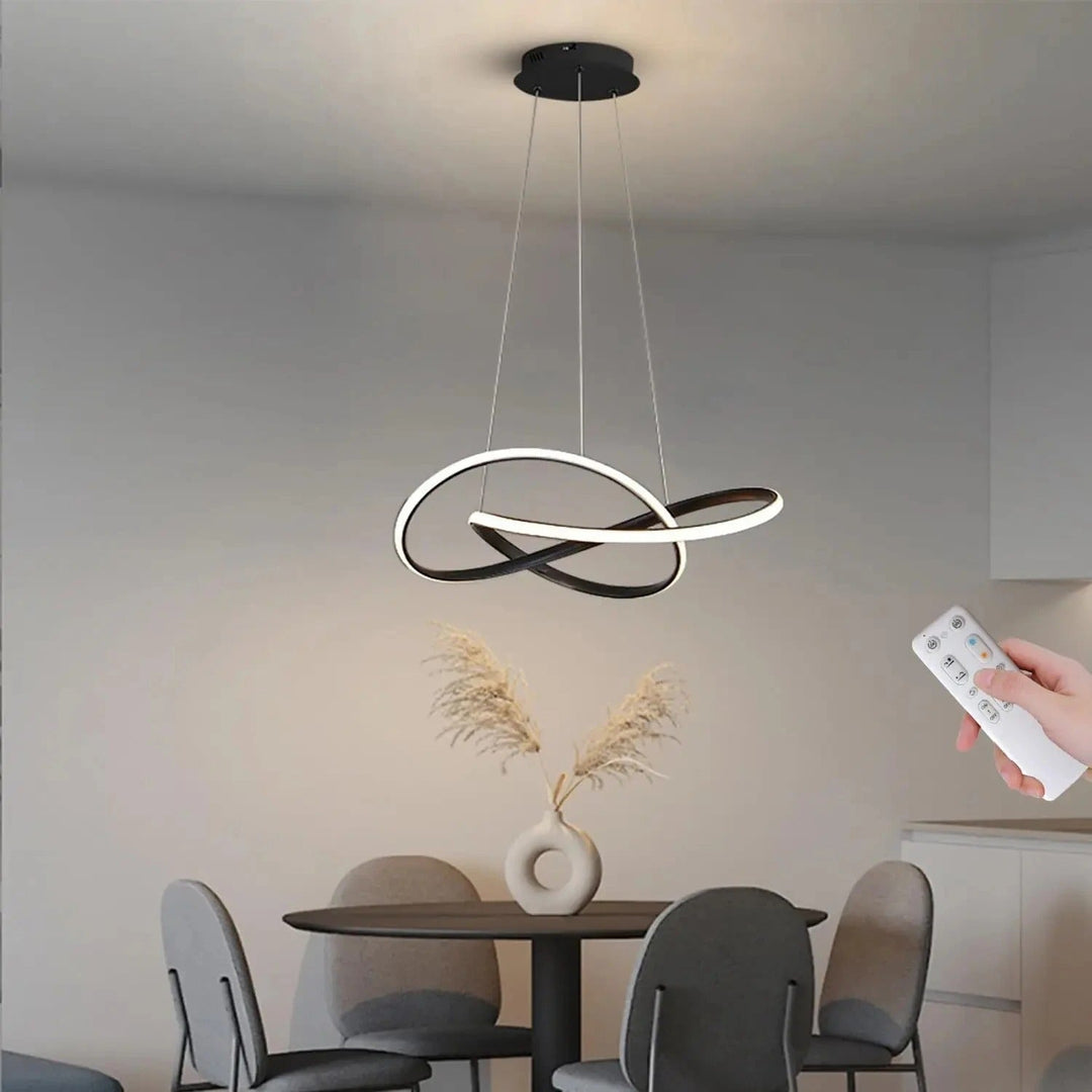 Trèfle - Suspension Scandinave à Anneaux LED