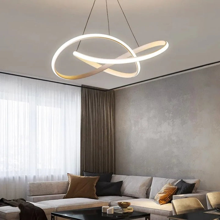 Trèfle - Suspension Scandinave à Anneaux LED