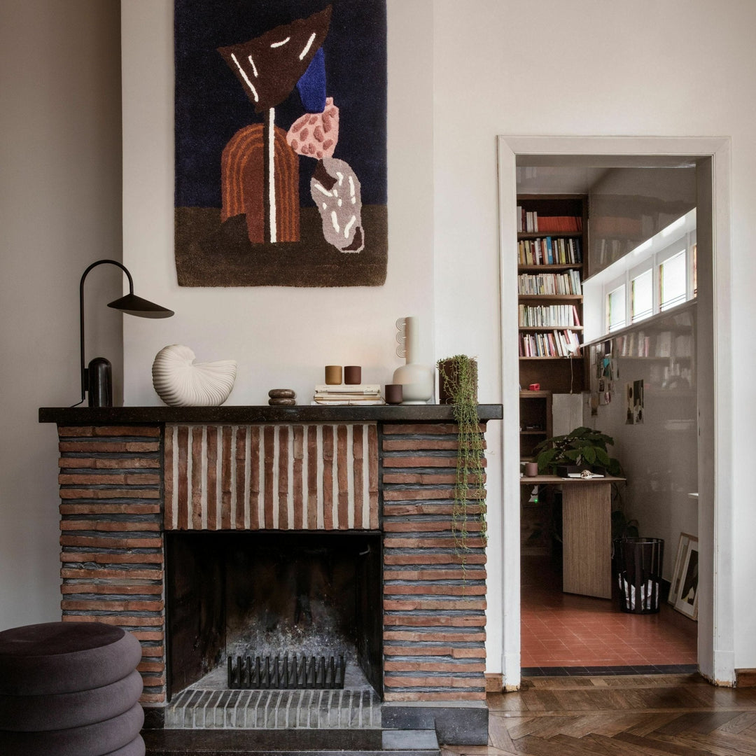 Pot en grès écru coquillage - Ferm Living