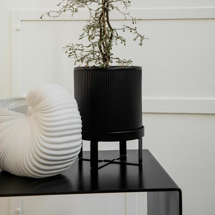 Pot en grès écru coquillage - Ferm Living