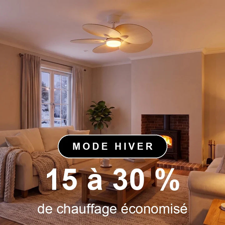 Lotus — Ventilateur de plafond design