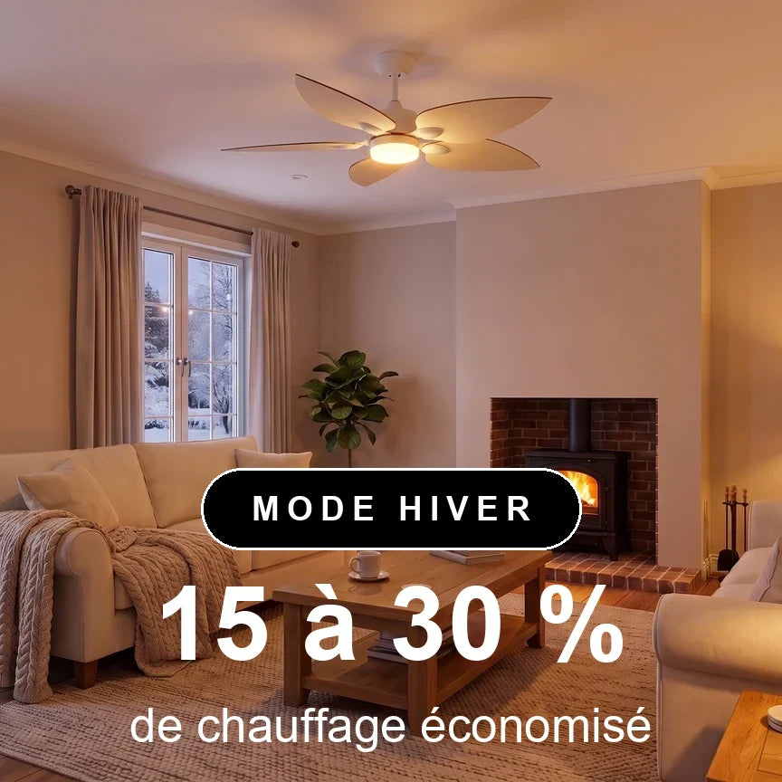 Virevole — Ventilateur de plafond design