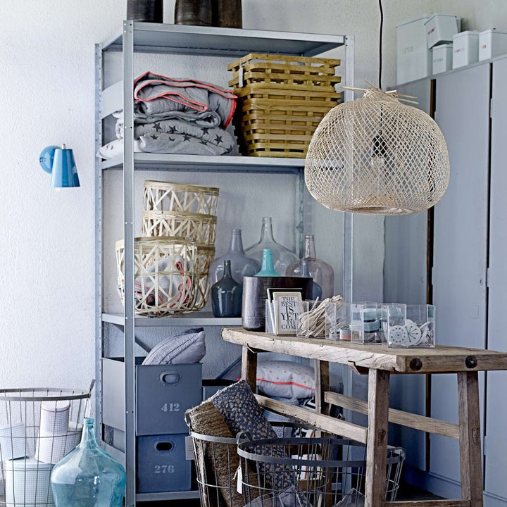 Suspension en bambou beige M Nature Rodi - Bloomingville