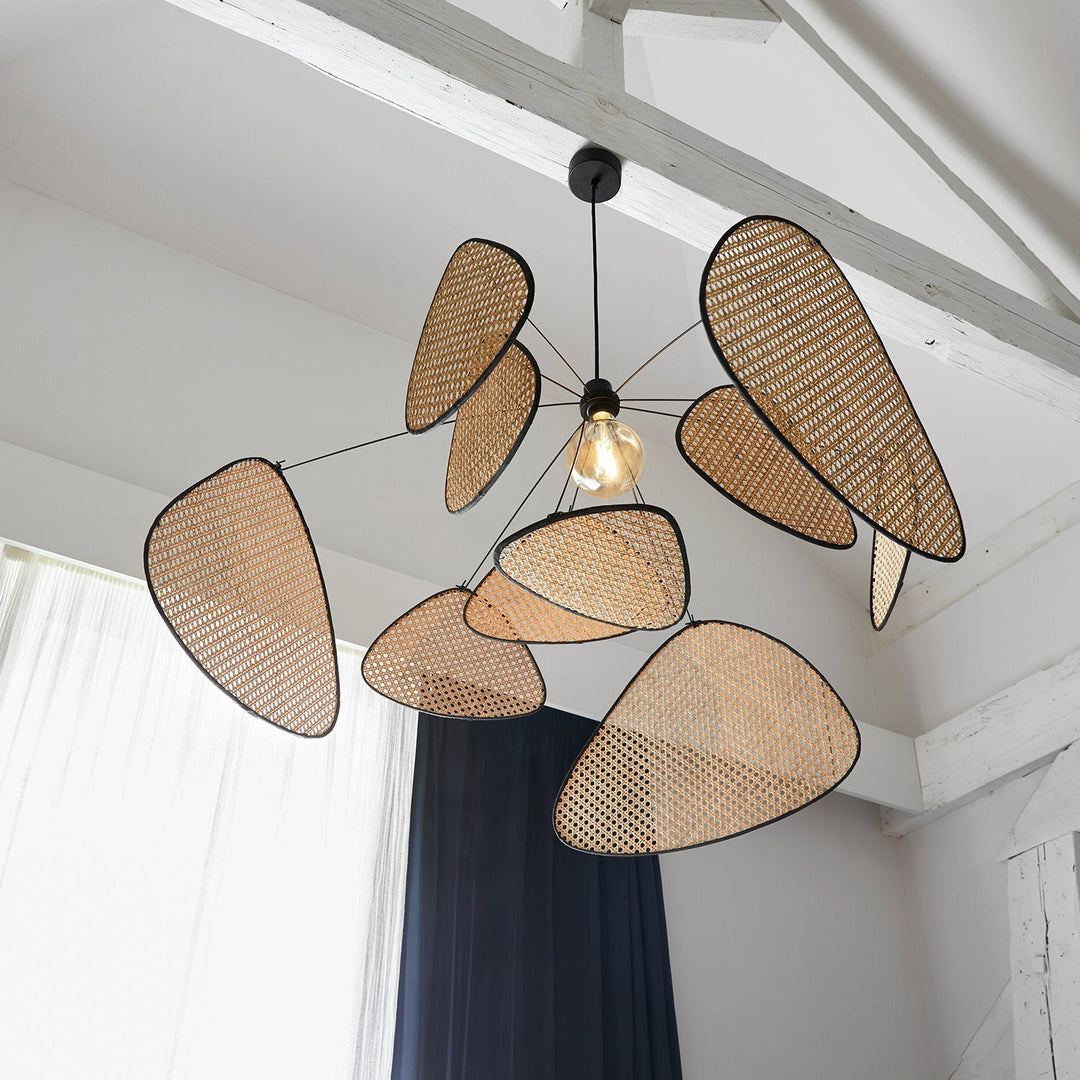 Suspension en cannage marron 110 cm Screen - Market Set