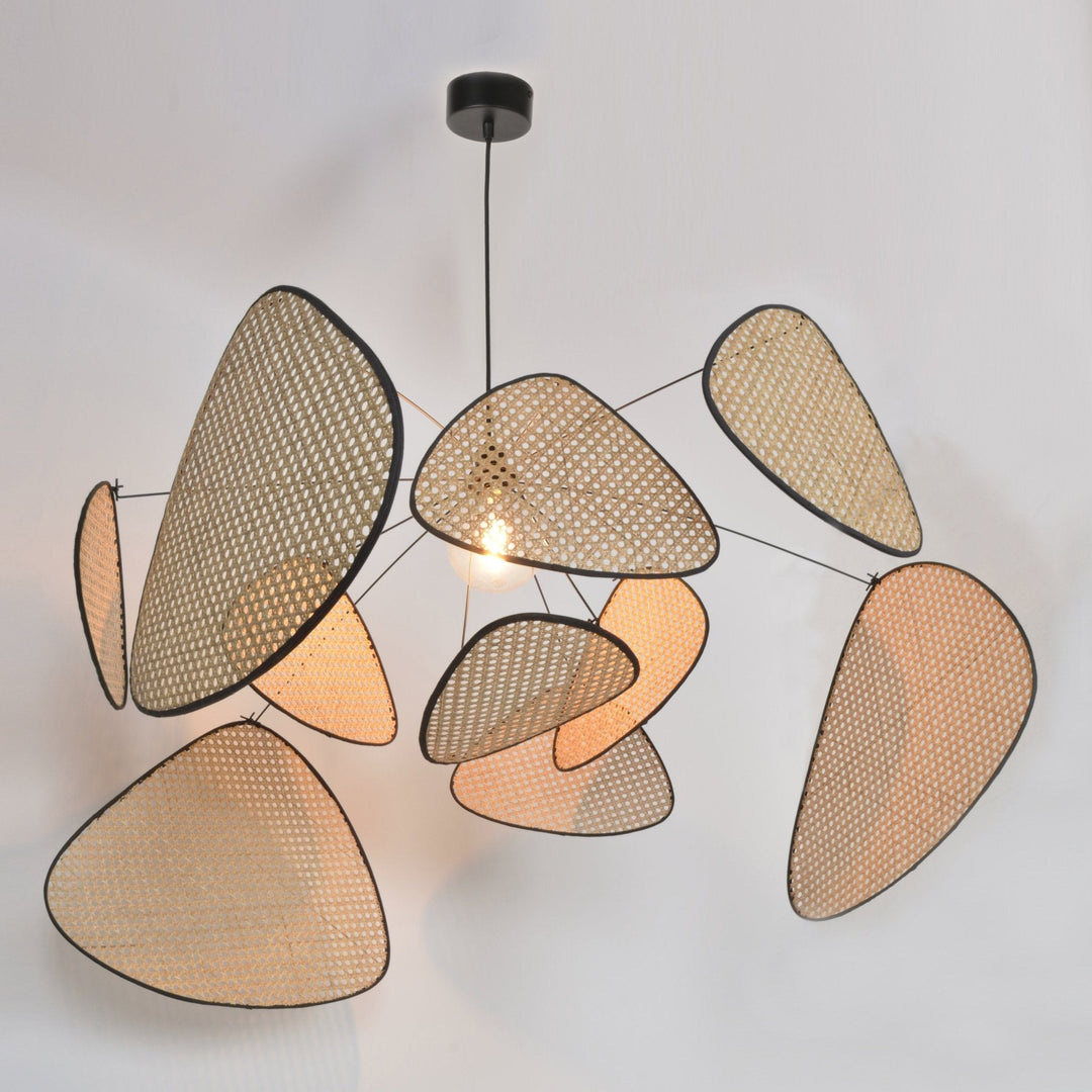 Suspension en cannage marron 110 cm Screen - Market Set