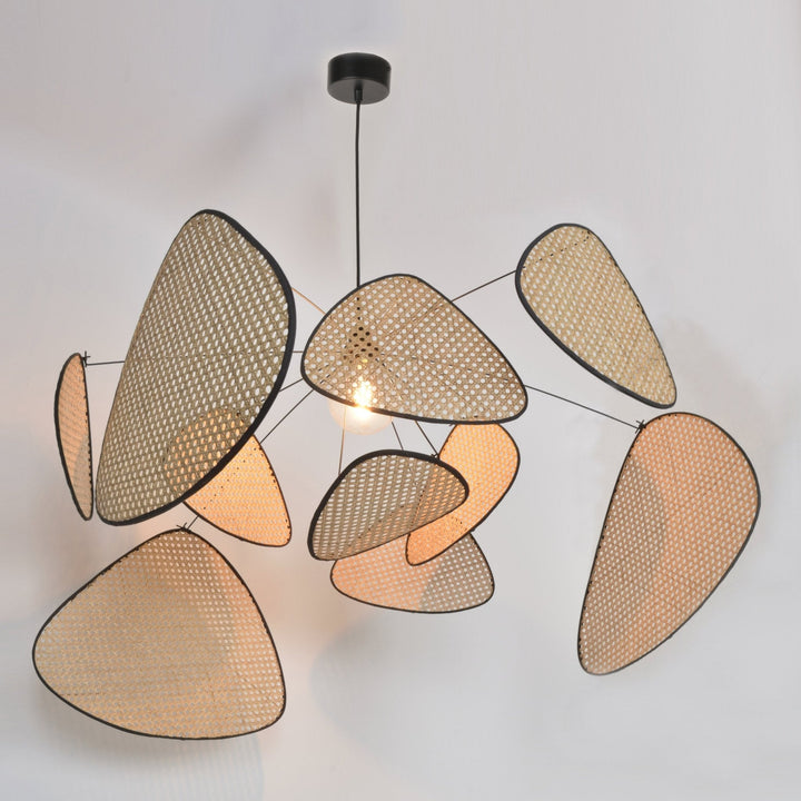 Suspension en cannage marron 110 cm Screen - Market Set