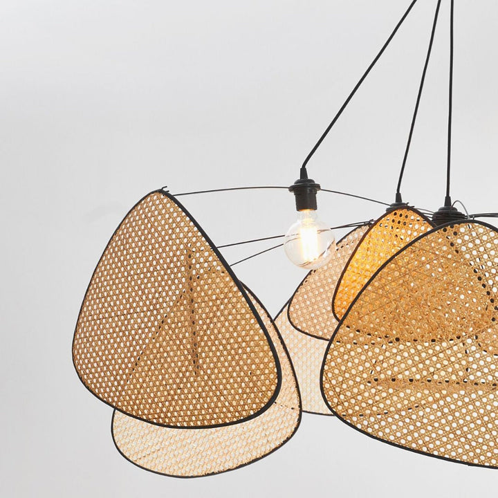 Suspension en cannage marron 110 cm Screen - Market Set