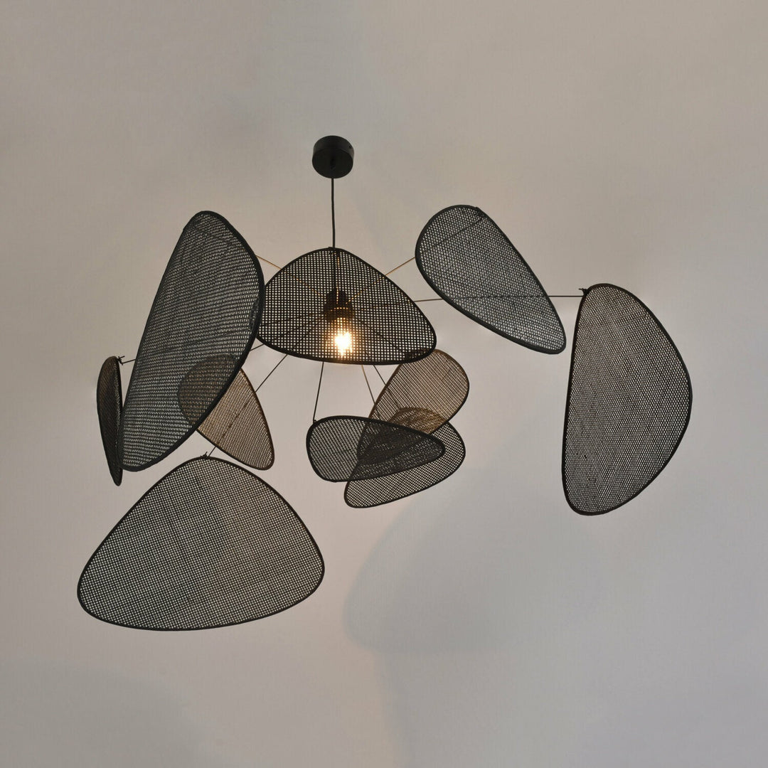 Suspension en cannage noir 110 cm Screen - Market Set