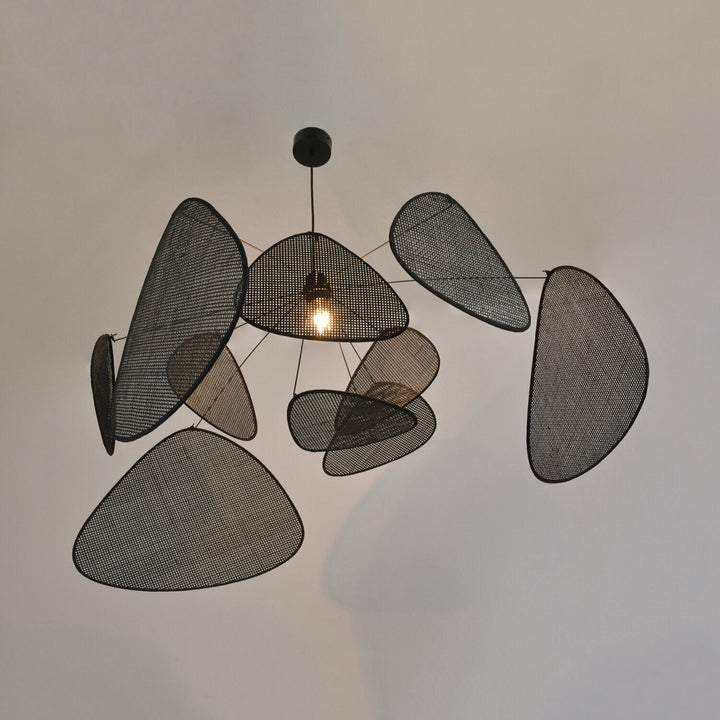 Suspension en cannage noir 110 cm Screen - Market Set