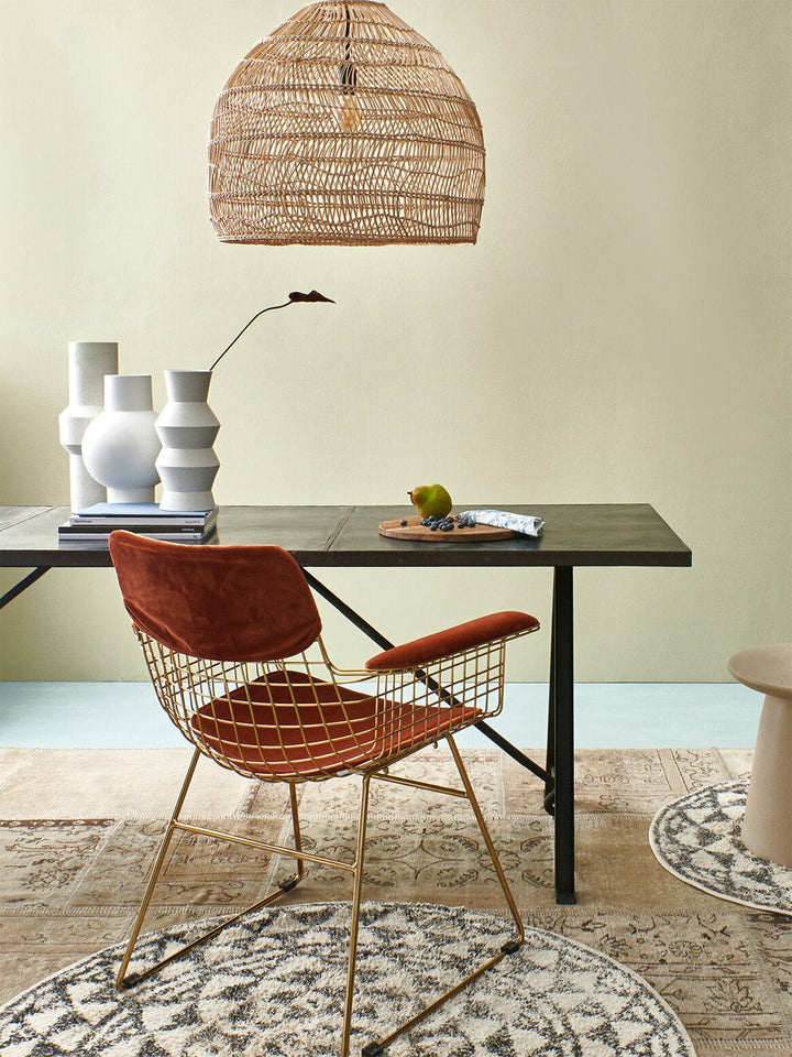 Suspension en osier naturel 60 cm Wicker Ball - HKliving