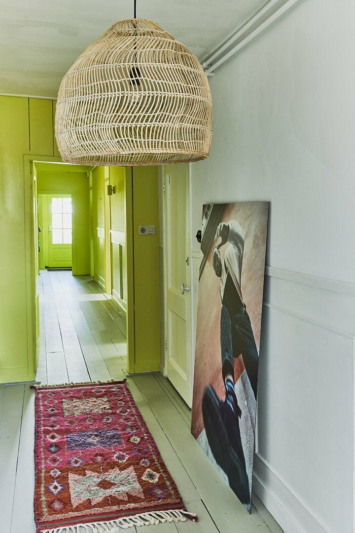 Suspension en osier naturel 60 cm Wicker Ball - HKliving